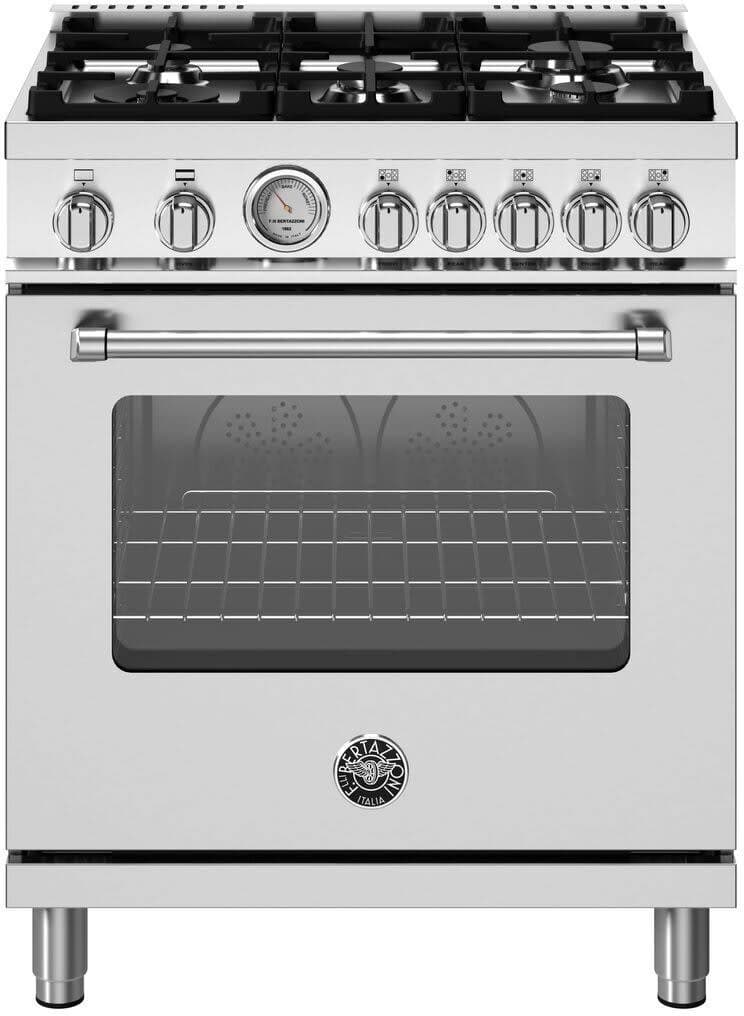 Bertazzoni Master Series 30" Gas Range Stainless Steel