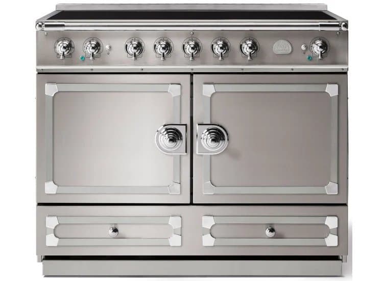 La Cornue CornuFe 110 43 In. Stainless Steel With Polished Chrome Accents Induction Range - C1IP-I