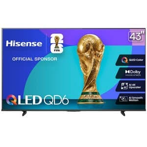 Hisense-43" Class QD6 Series QLED 4K UHD Smart Fire TV