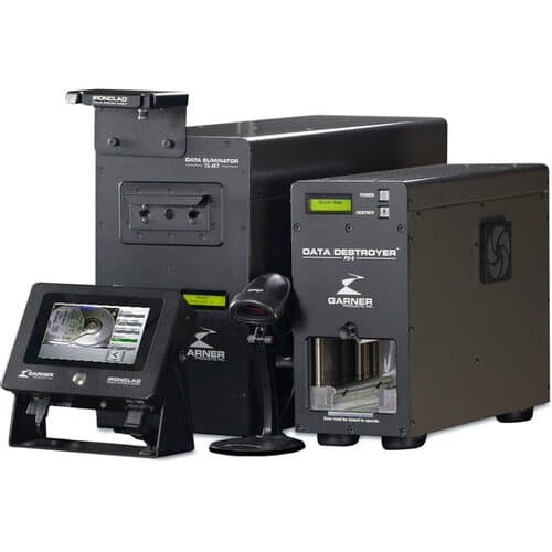 Garner Degauss Destroy Package with TS-4XT, PD-5, Scan-1X