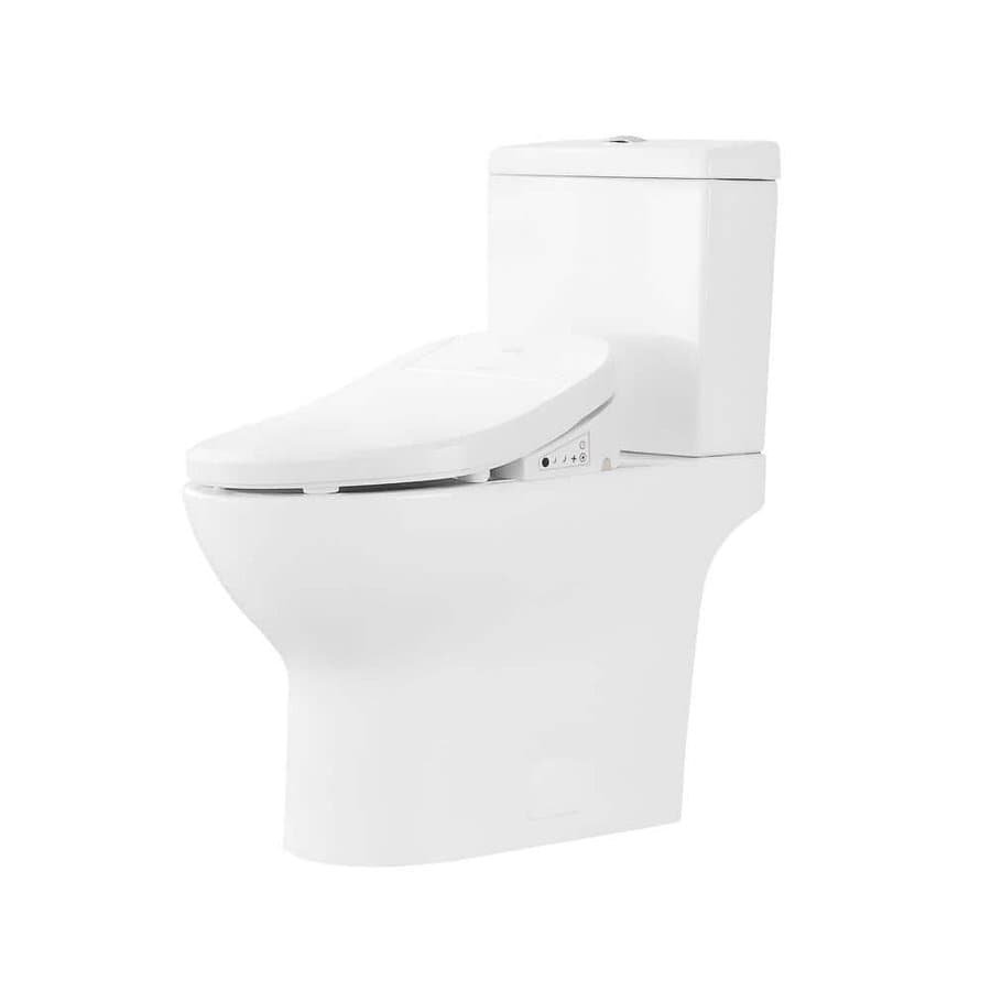 OVE Decors Felix 2-Piece Toilet with Smart Bidet Seat