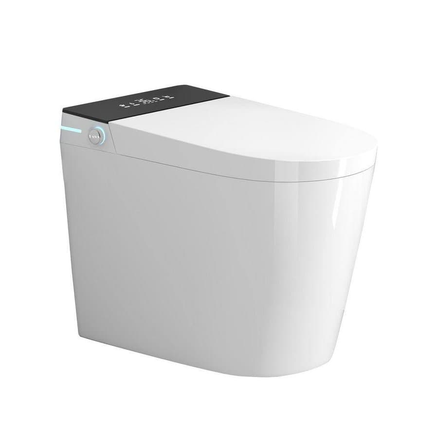 Flynama Tankless Smart Round Toilet with Built-In Bidet