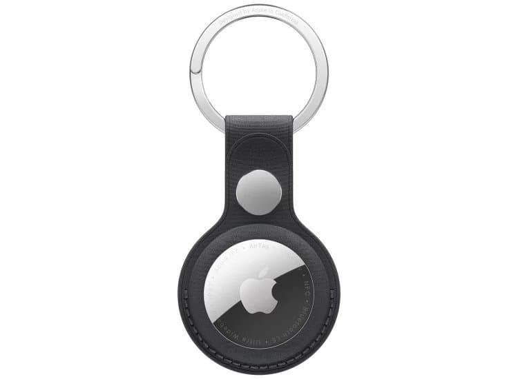 Apple AirTag FineWoven Key Ring, Black