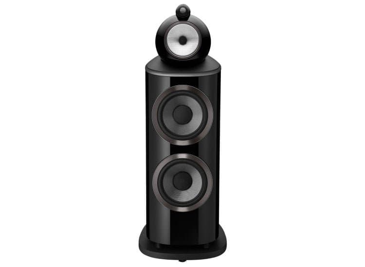 Bowers & Wilkins 800 Series Diamond 802 D4 Gloss Black 3-Way Floorstanding Speaker (Each)