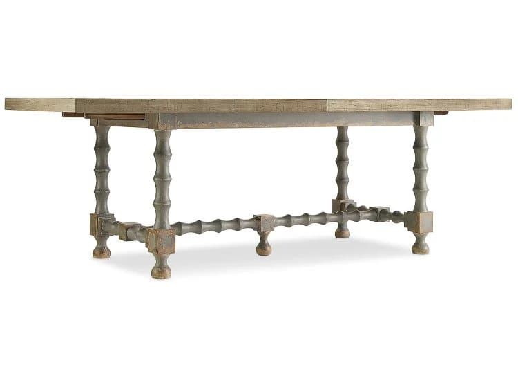Hooker Furniture Dining Room Ciao Bella 84" Trestle Table With Two 18" Leaves