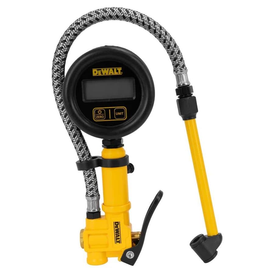 2.5 in. Digital Inflator with 15 in. Steel Braided Hose