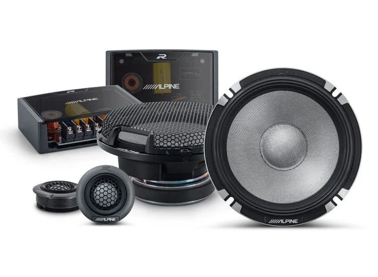 Alpine R-Series Pro 2-Way Component Speaker Set