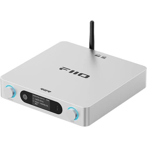 FiiO BR15 R2R High-Resolution Bluetooth Audio Receiver and DAC (Silver)
