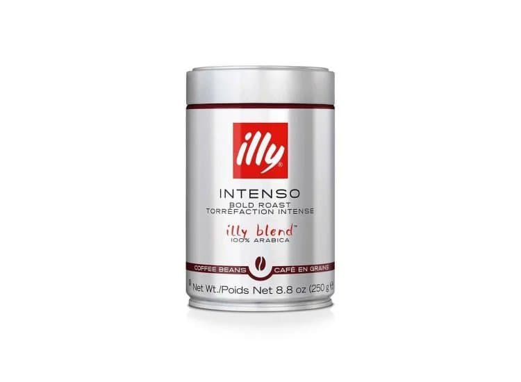 illy Intenso 8.8 Oz. Whole Bean Dark Roast Can