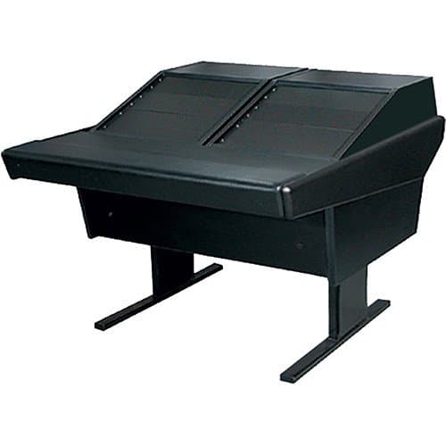 Argosy 50-V2R Universal Workspace with Two VR-1003 Front 10 RU & Rear 3 RU (Black)