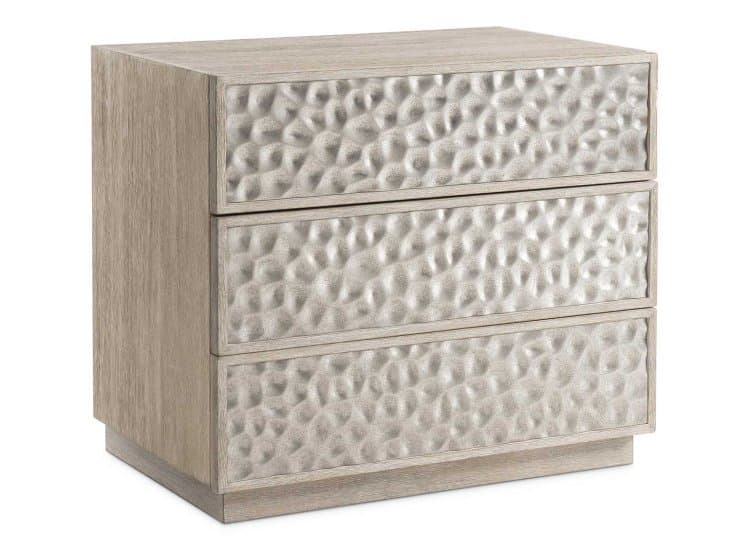 Bernhardt Hansby Nightstand in Trevin | Graphite