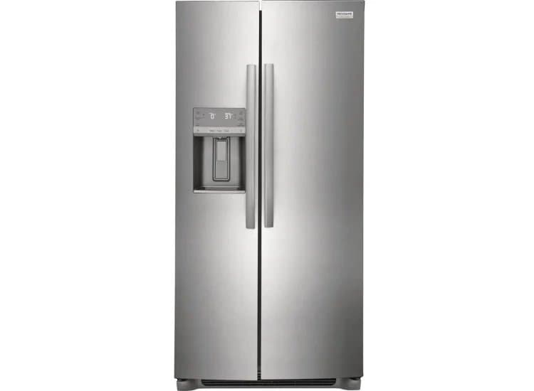 Frigidaire Gallery 22.3 Cu. Ft. Side-by-Side Refrigerator 36-Inch Wide in Smudge-Proof Stainless Steel Finish - GRSC2352AF