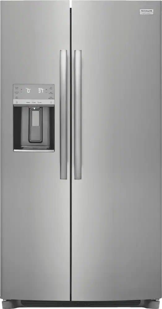 Frigidaire Gallery 22.3 Cu. Ft. Side-by-Side Refrigerator 36-Inch Wide in Smudge-Proof Stainless Steel Finish - GRSC2352AF