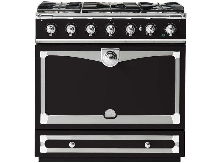 La Cornue 36" Dual Fuel Range Matte Black