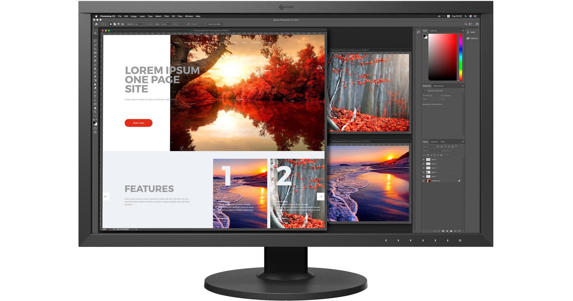 EIZO ColorEdge CS2740 26.9" 16:9 Wide Gamut 4K IPS Monitor