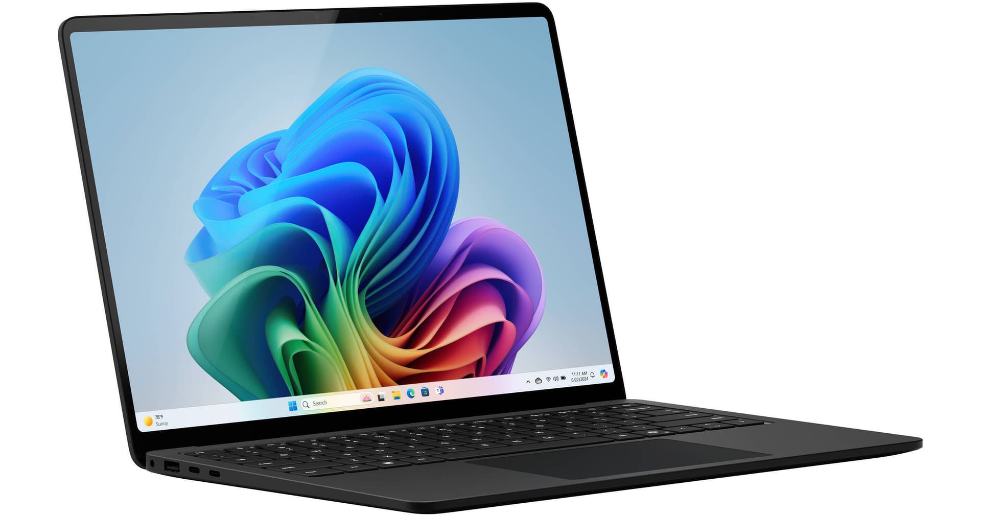 Microsoft 15" Surface Laptop Copilot+ PC (7th Edition, Black)