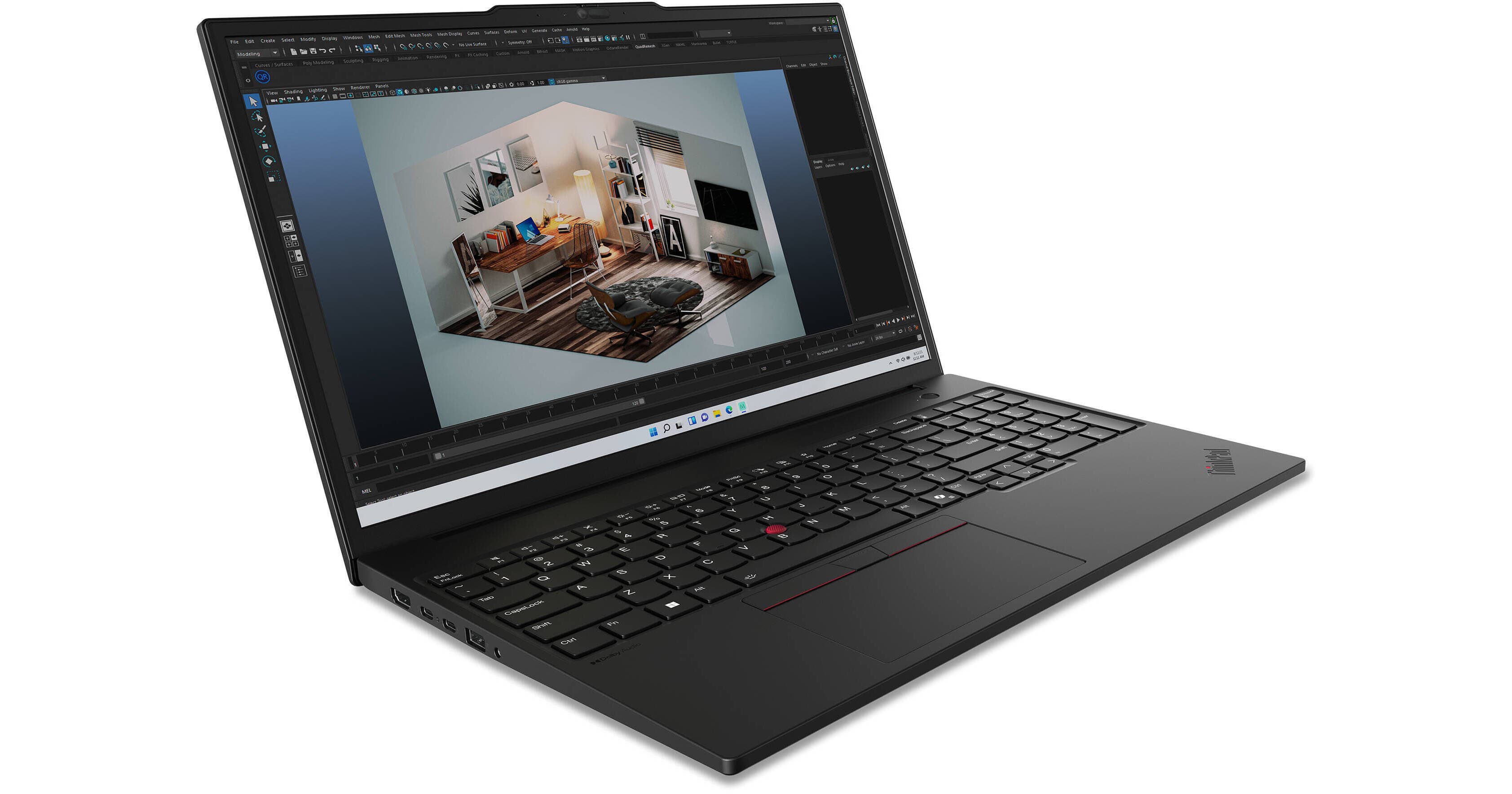 Lenovo ThinkPad P16s Gen 3 Laptop (Black)