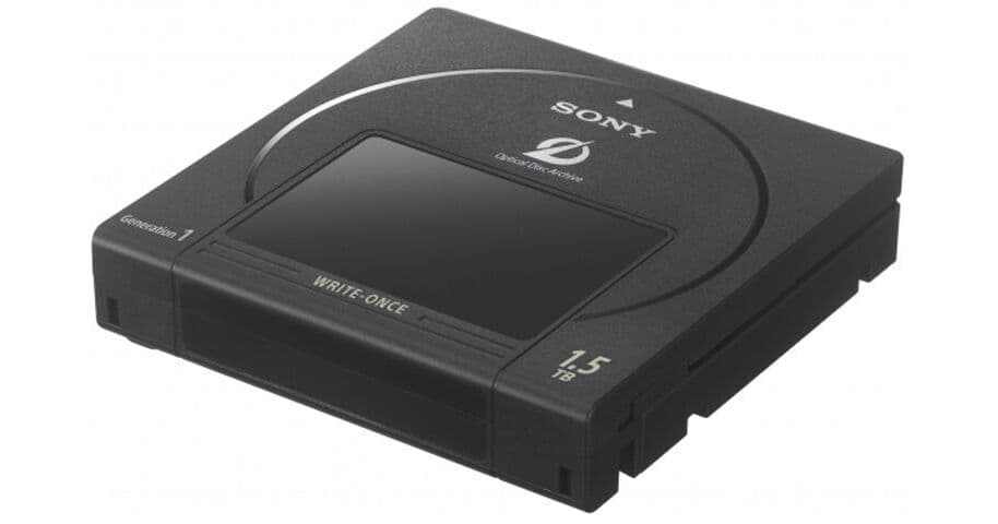Sony 1.5TB Write-Once Optical Disc Cartridge