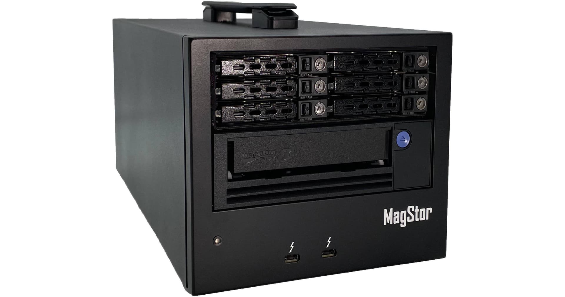 MagStor LTO8 12TB Thunderbolt 3 RAID Desktop LRU Tape Drive