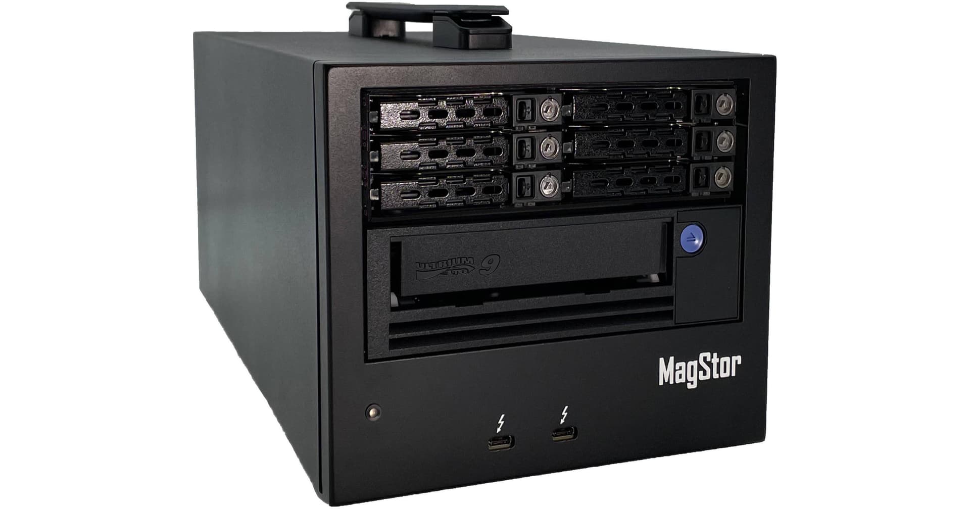 MagStor LTO9 18TB Thunderbolt 3 RAID Desktop LRU Tape Drive