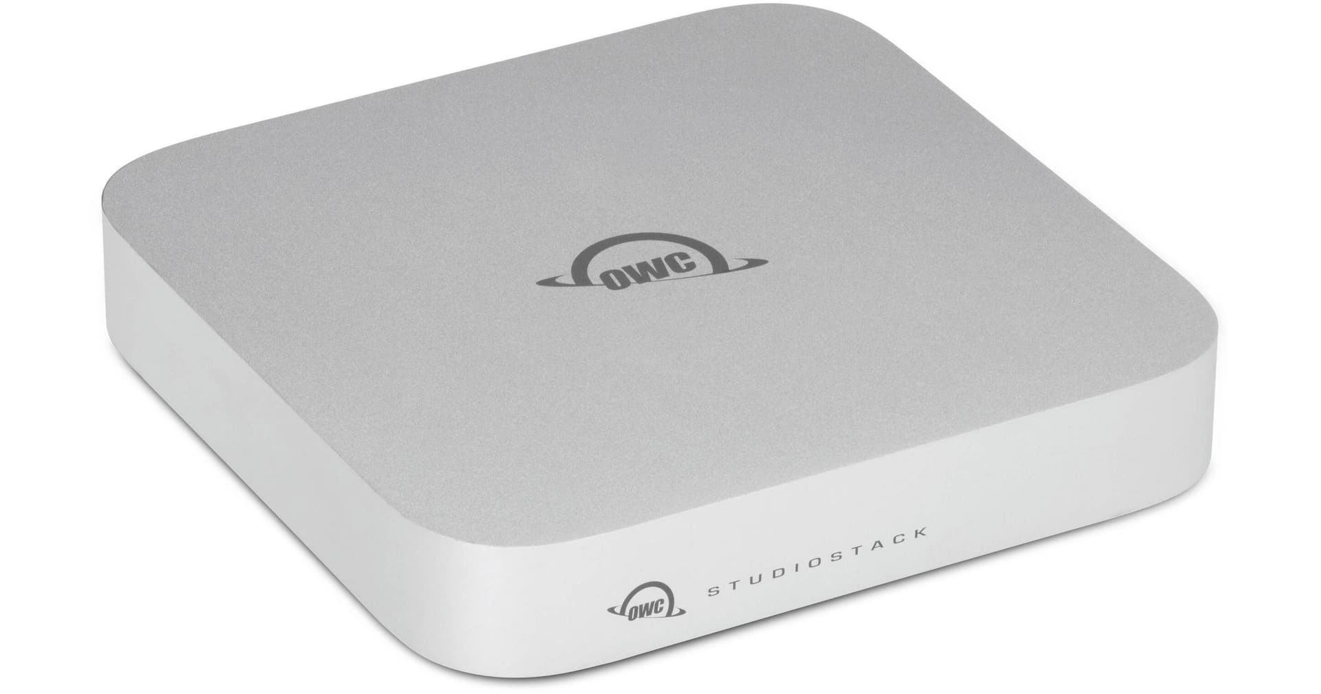 OWC 7TB StudioStack Thunderbolt 5 Storage Hub (1 x 1TB NVMe SSD, 1 x 7TB HDD)