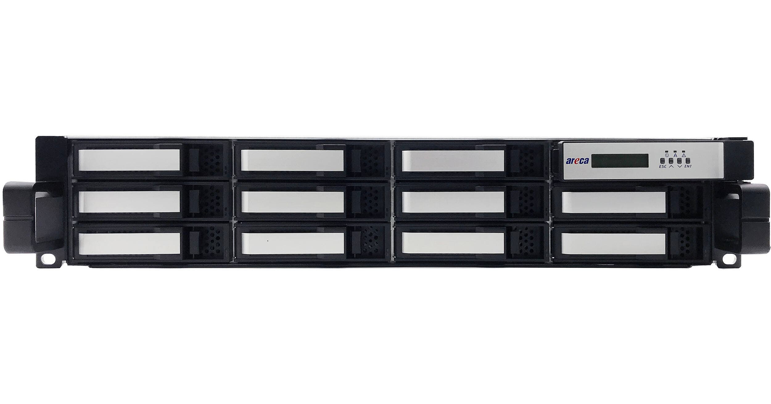 Areca 12Bay 3U Rackmount-Thunderbolt 3 Hardware Raid / Redundant Psu W/ Thunderbolt 3 Cable