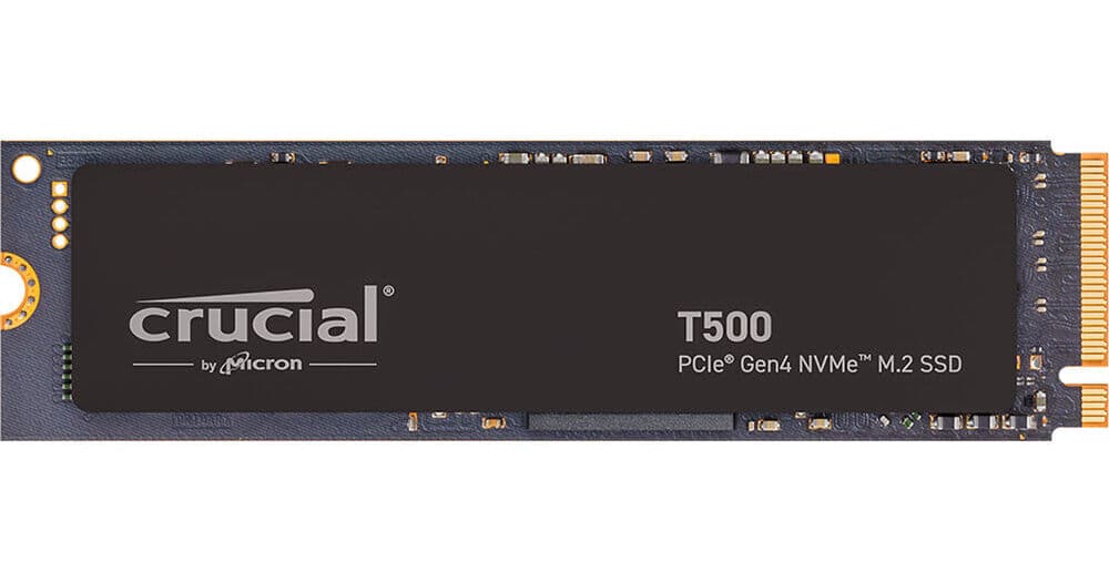 Crucial 2TB T500 PCIe 4.0 x4 M.2 Internal SSD