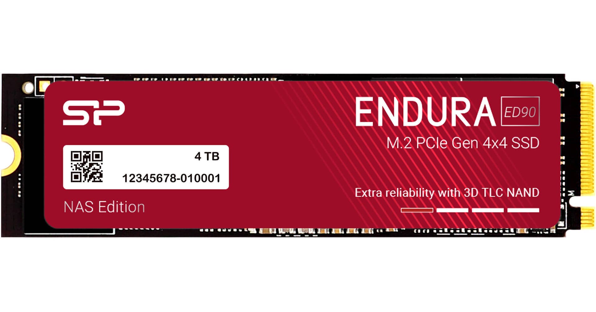 Silicon Power 4TB Endura ED90 NVMe PCIe 4.0 M.2 Internal NAS SSD