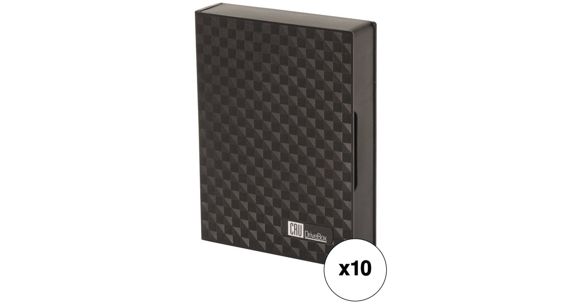CRU-DataPort DriveBox 3.5" Hard Drive Anti-Static Case (10-Pack)