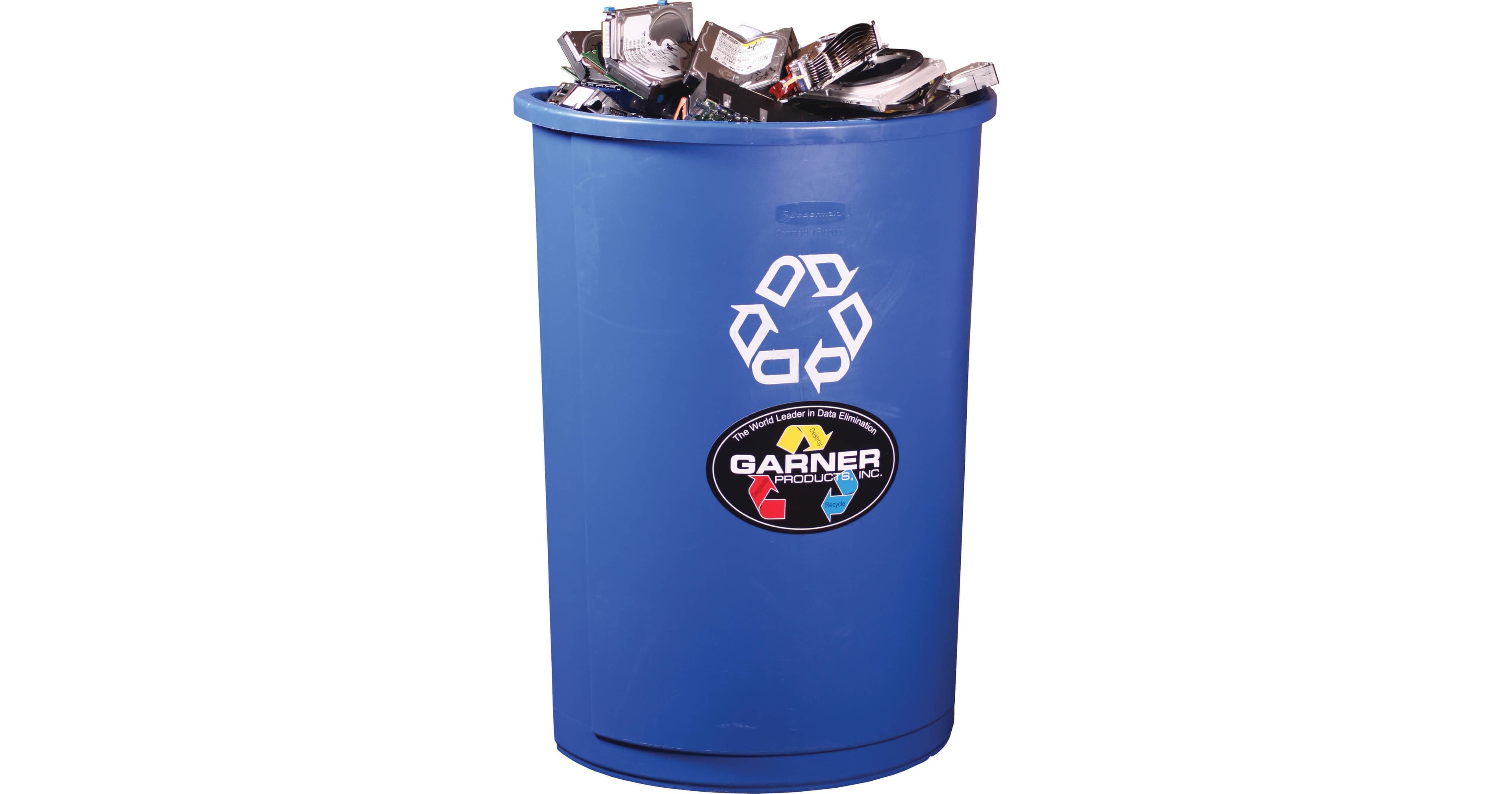 Garner MB-1B Blue Recycle Container