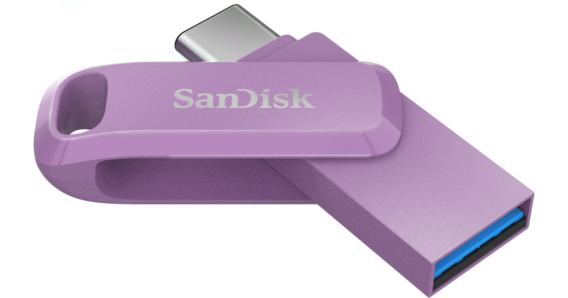 SanDisk 1TB Ultra Dual Drive Go 2-in-1 Flash Drive (Lavender Purple)