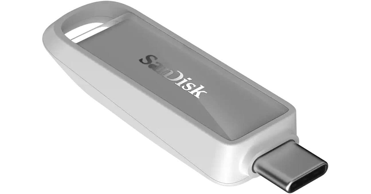 SanDisk 256GB USB-C 3.2 Gen 1 Phone Drive (Arctic White)