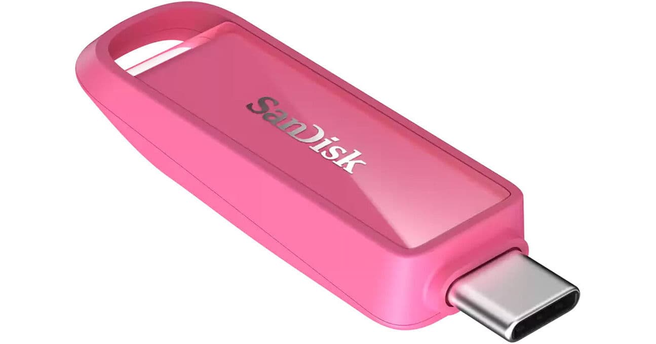 SanDisk 256GB USB-C 3.2 Gen 1 Phone Drive (Seastar Pink)