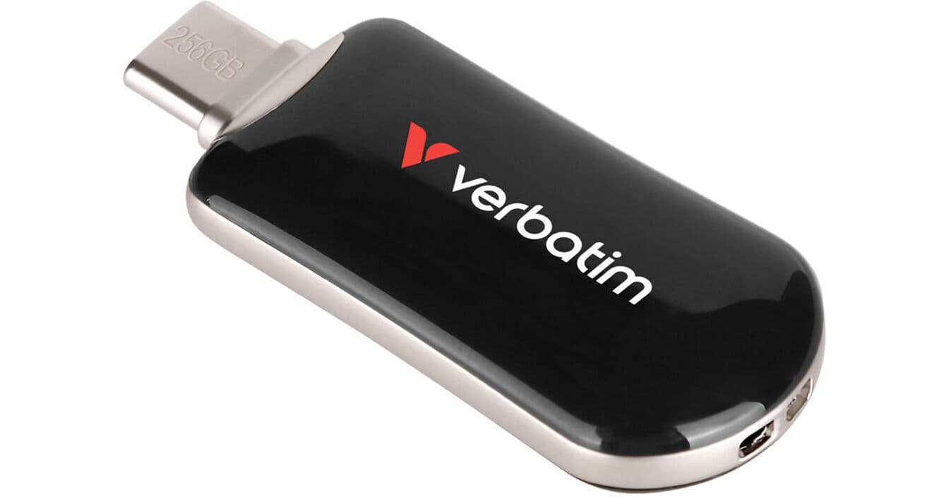 Verbatim 256GB Plectra USB-C 3.2 Gen 1 Flash Drive