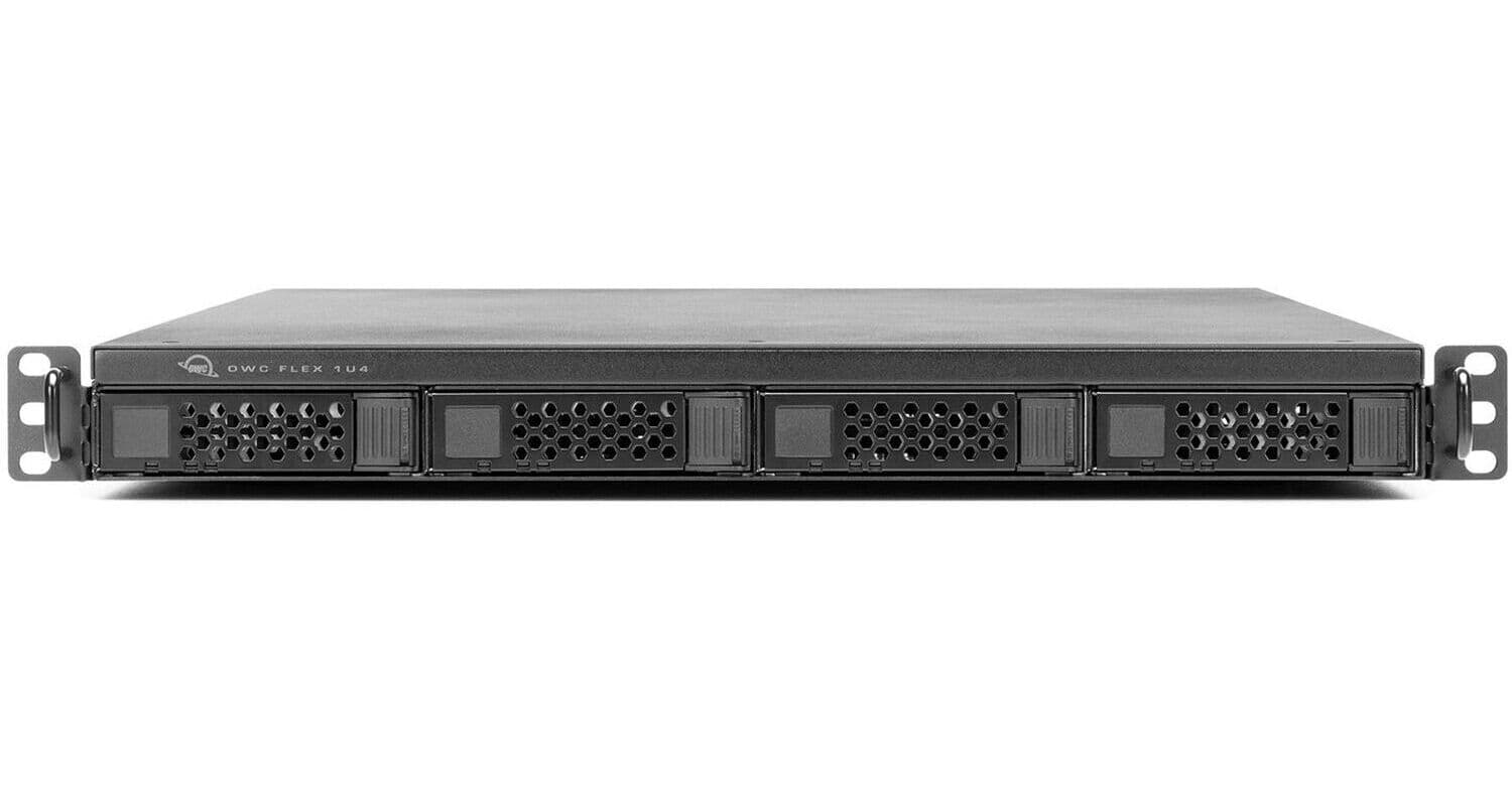 OWC 14TB Flex 1U4 4-Bay Thunderbolt 3 Storage Array (3 x 4TB HDDs + 1 x 2TB SSD)