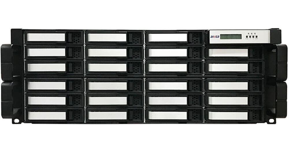 Areca 24-Bay Thunderbolt 3 RAID Enclosure