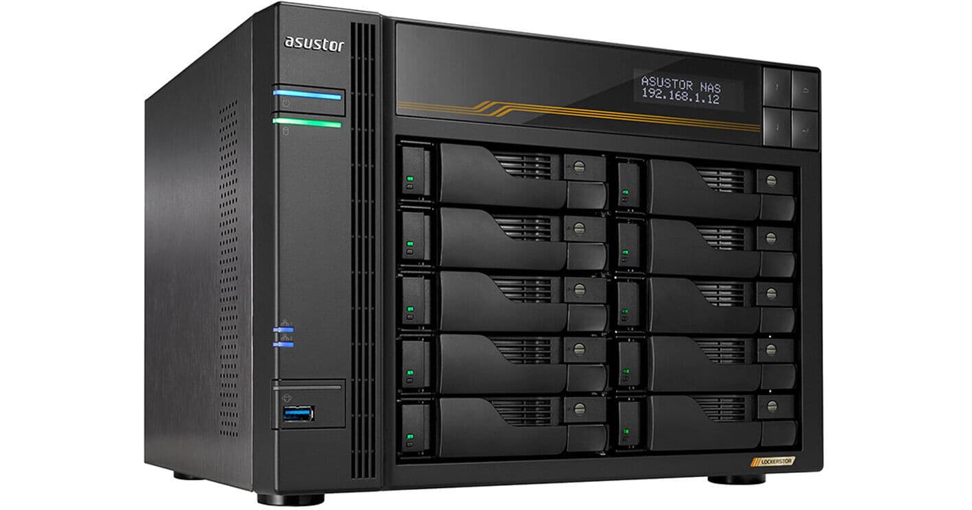 Asustor Lockerstor 10 Gen 3 10-Bay NAS Enclosure