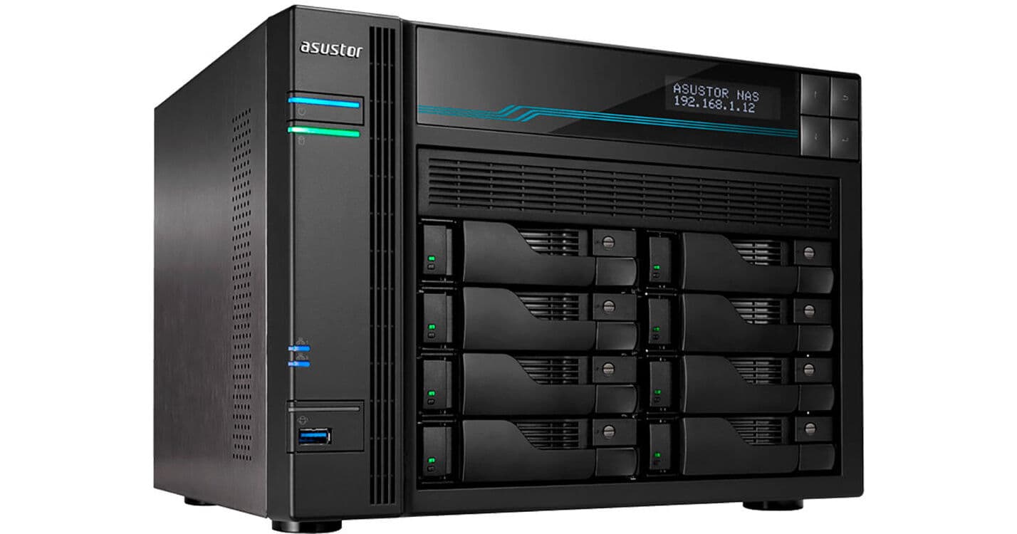 Asustor Lockerstor 8 8-Bay NAS Server Enclosure