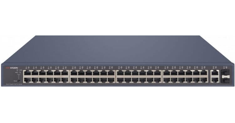 Hikvision DS-3E1552P-SI 48-Port Gigabit PoE+ Compliant Managed Network Switch