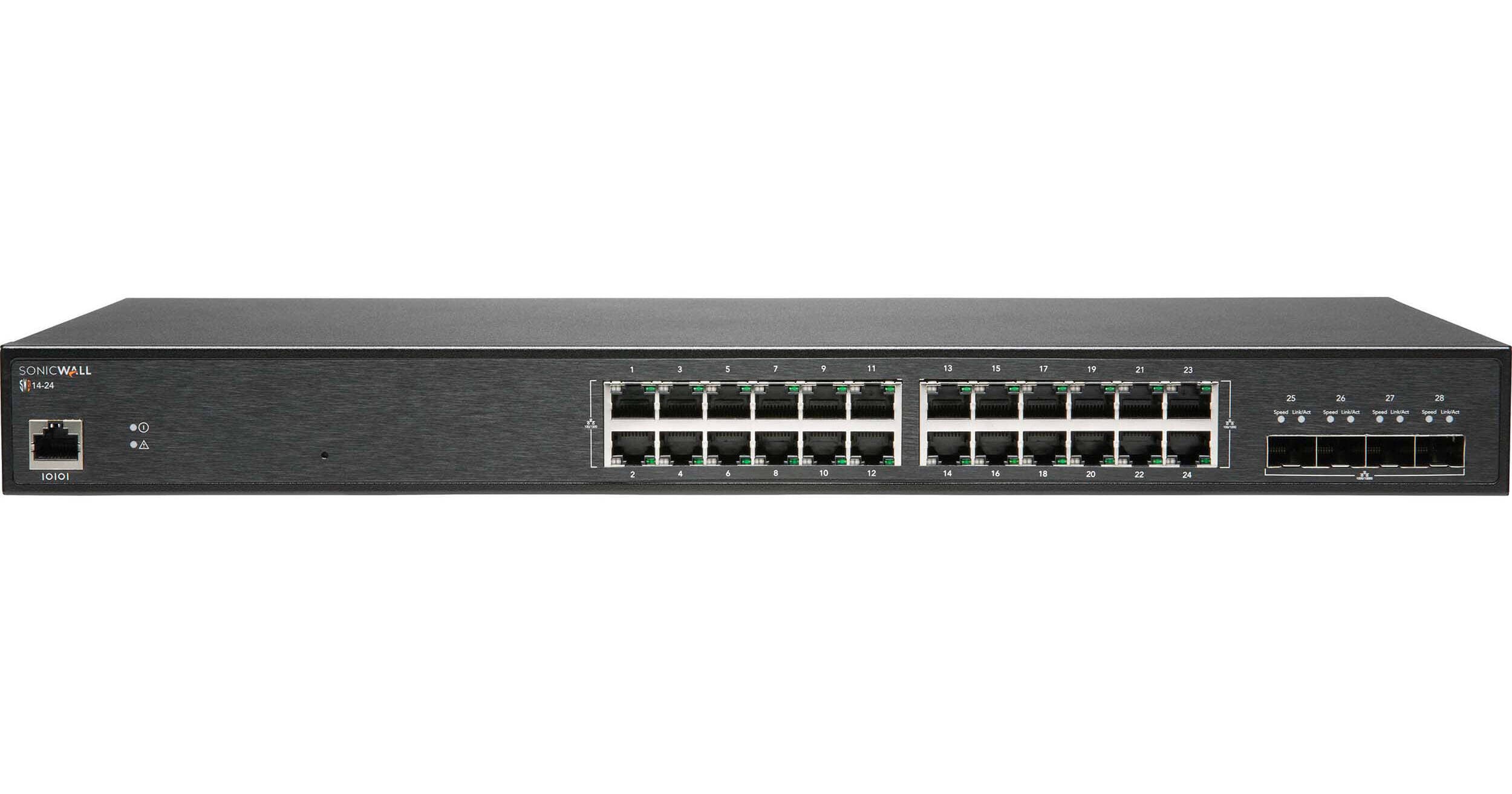 SonicWALL SWS14-24 24-Port Gigabit Managed Network Switch