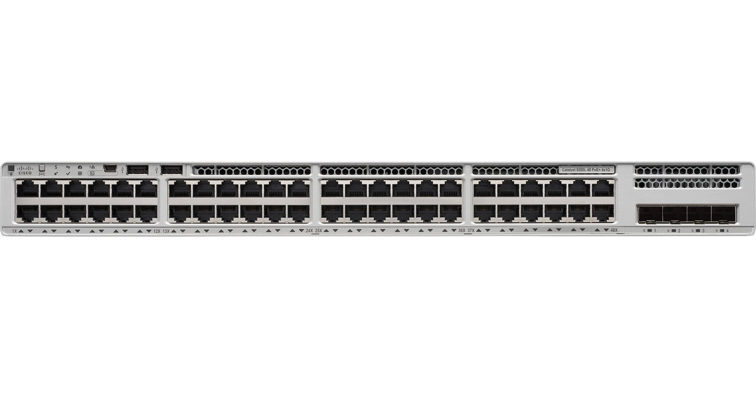 Cisco Catalyst 9200L 48-port PoE+ Compliant Gigabit Managed Network Switch with SFP+