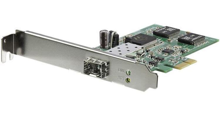 StarTech PEX1000SFP2 PCIe Gigabit Fiber Network Card with SFP