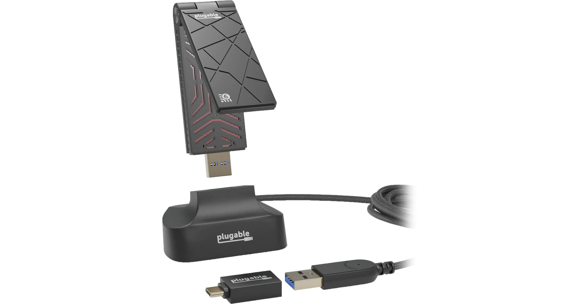 Plugable AX1800 Wi-Fi 6 USB-C Wireless Adapter