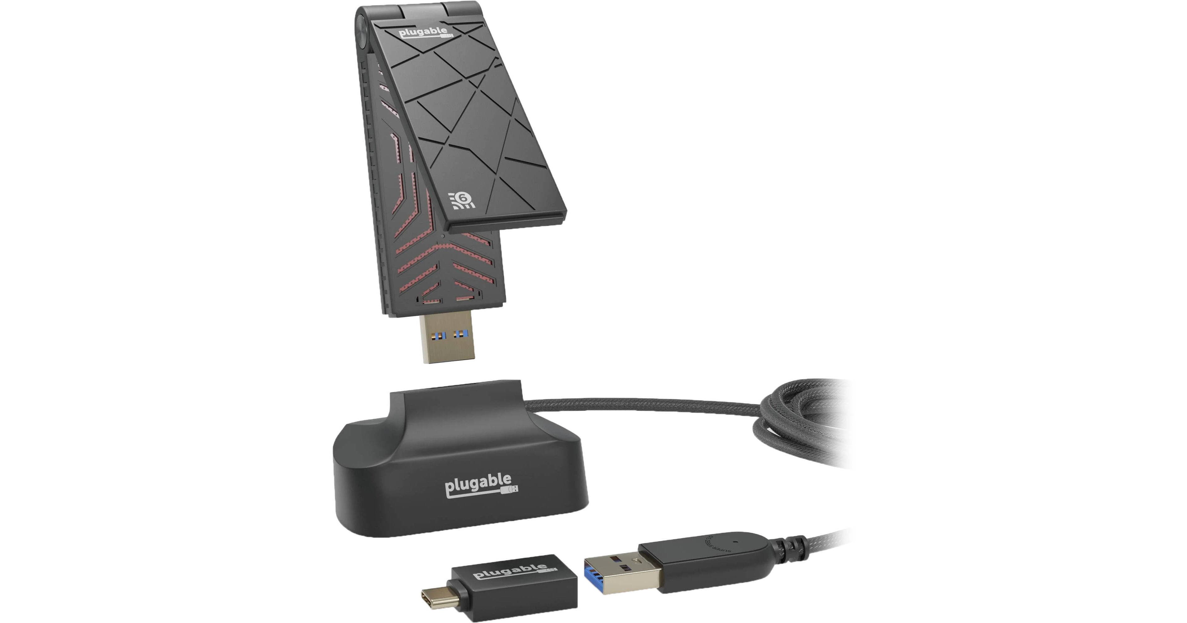 Plugable AX1800 Wi-Fi 6 USB-C Wireless Adapter