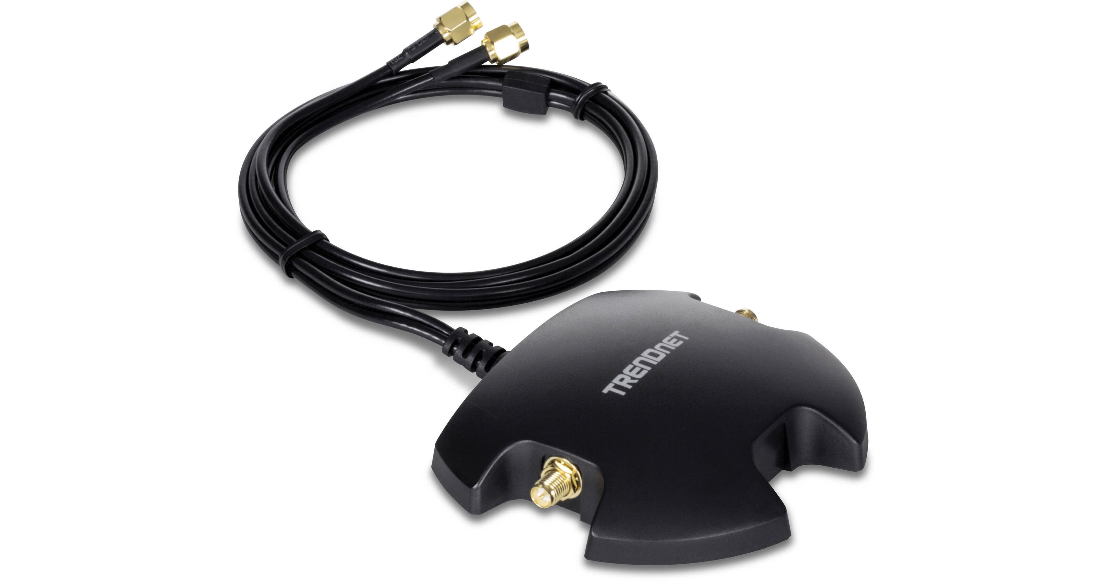 TRENDnet Magnetic Dual Antenna Mounting Base & RP-SMA Extension Cable