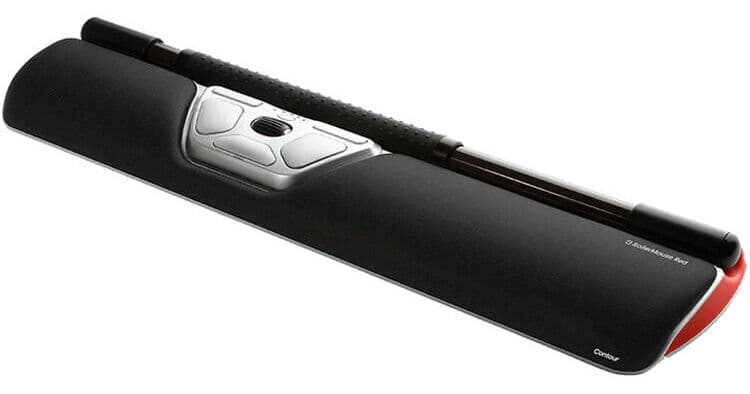 Contour Design RollerMouse Red Wired Mouse