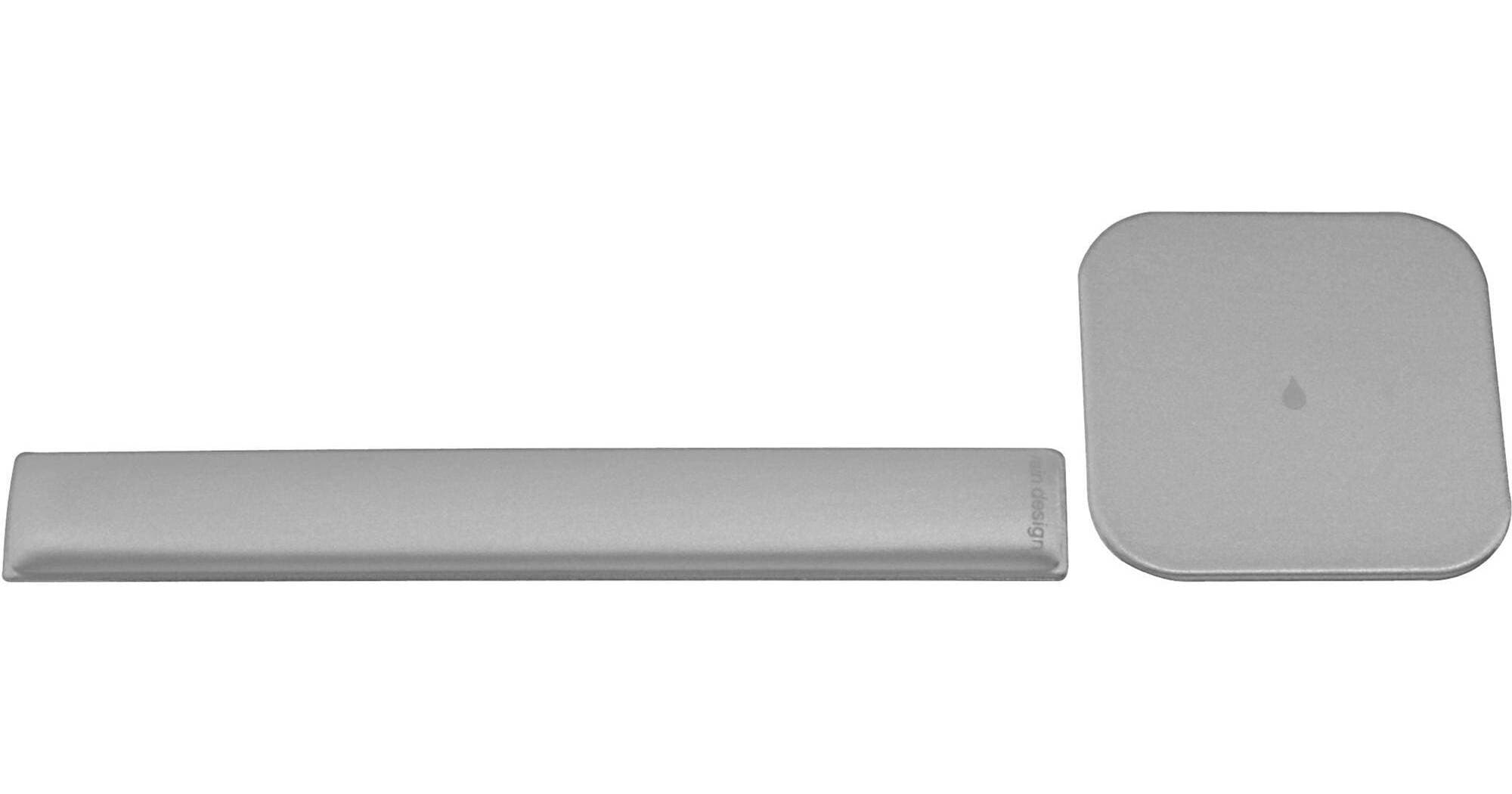 Rain Design mRest Gel Wrist Rest and Mouse Pad (Silver)