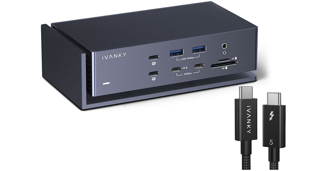 iVANKY FusionDock Max 1 with Thunderbolt 5 Cable (3.3')