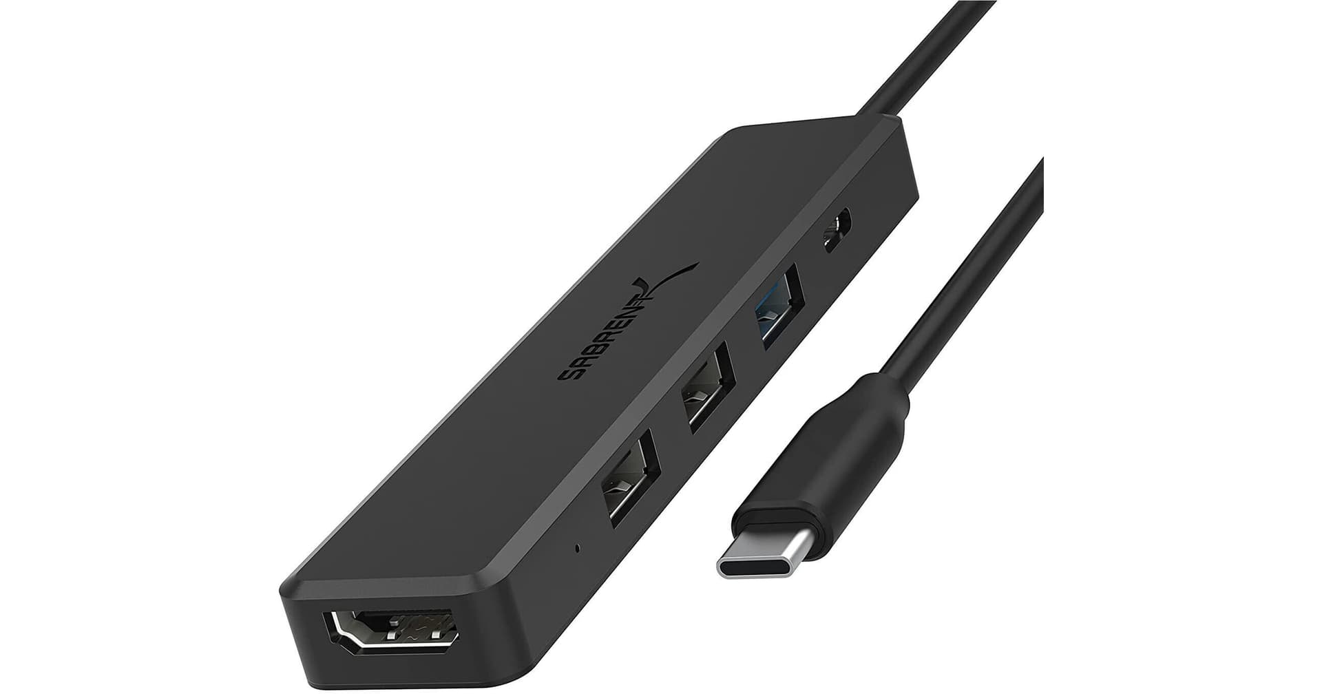 Sabrent 3-Port USB 3.1 Gen 1 Hub with HDMI Port and Power Delivery