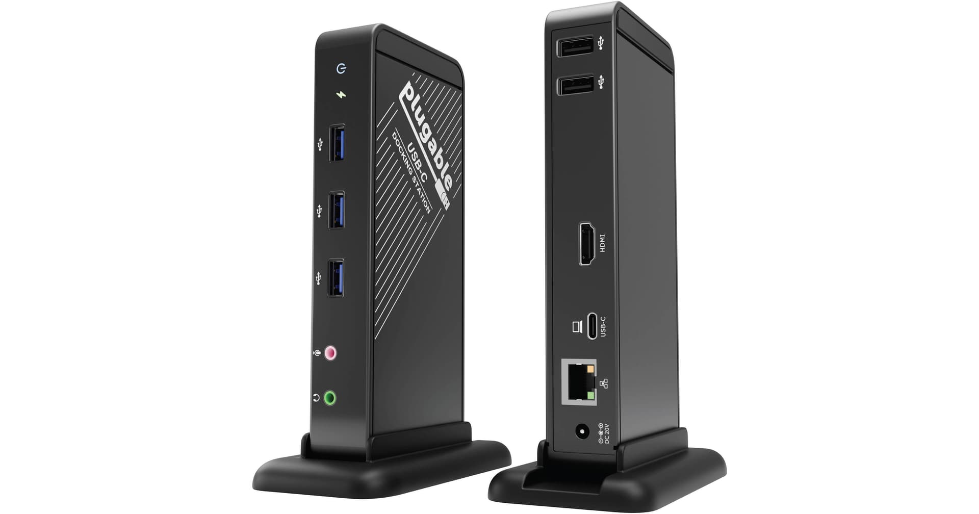 Plugable 9-in-1 USB-C Docking Station (Black)